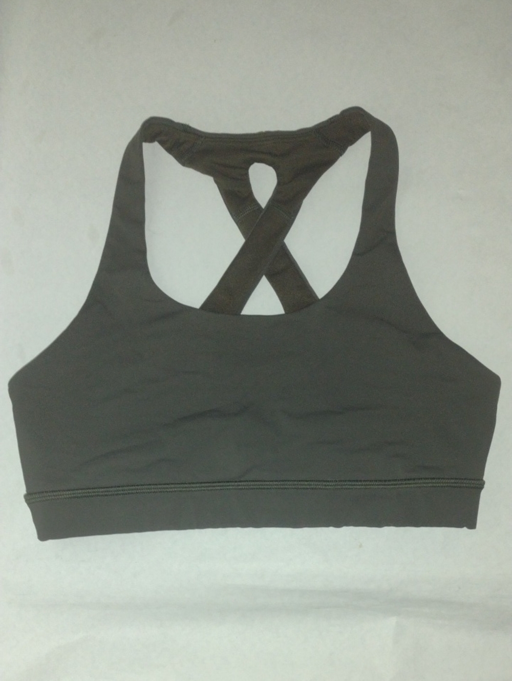 Lululemon Women's Olive Green Sports Bra (J1382)